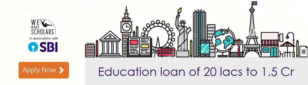 SBI education loan of 20 lacs to 1.5 Cr